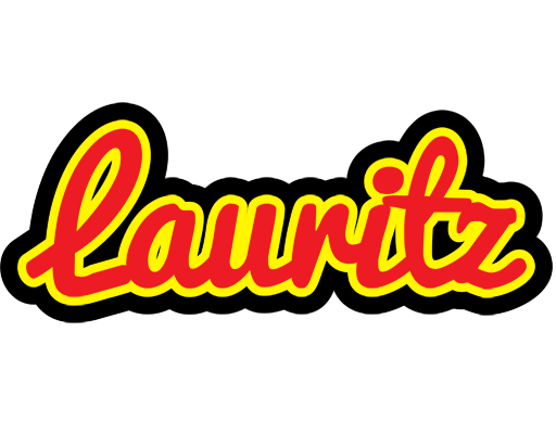Lauritz fireman logo
