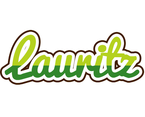 Lauritz golfing logo