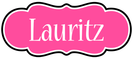 Lauritz invitation logo