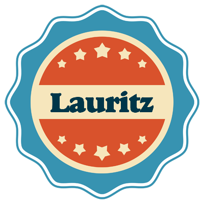 Lauritz labels logo