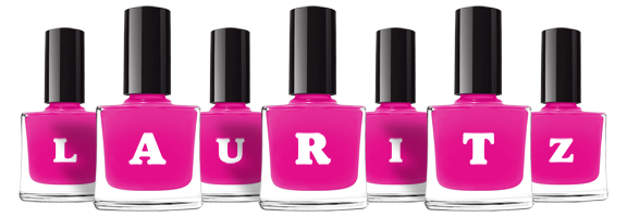 Lauritz nails logo