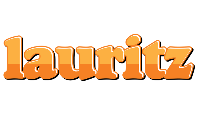 Lauritz orange logo