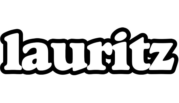 Lauritz panda logo