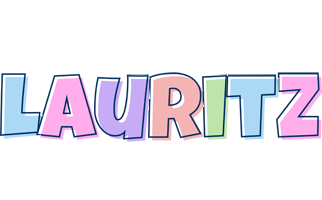 Lauritz pastel logo