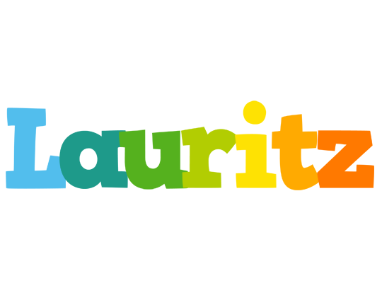Lauritz rainbows logo