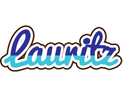 Lauritz raining logo