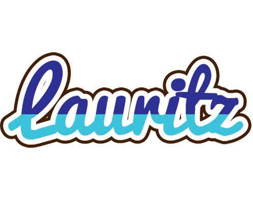 Lauritz raining logo