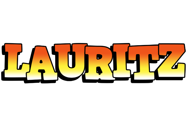 Lauritz sunset logo