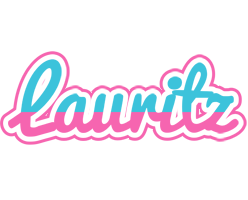 Lauritz woman logo