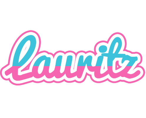 Lauritz woman logo