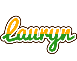 Lauryn banana logo