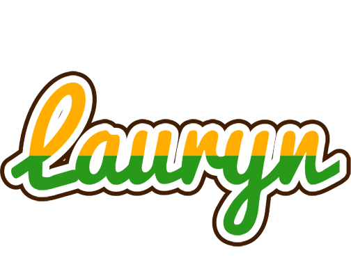 Lauryn banana logo
