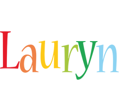 Lauryn birthday logo