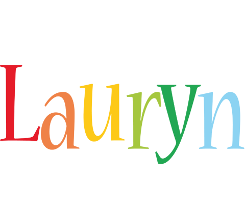 Lauryn birthday logo