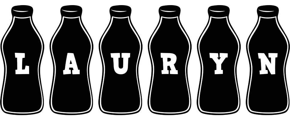 Lauryn bottle logo