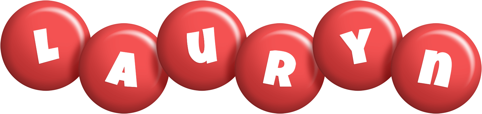 Lauryn candy-red logo