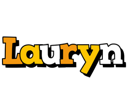 Lauryn cartoon logo