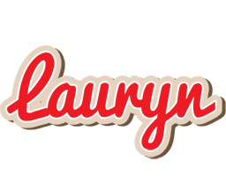 Lauryn chocolate logo