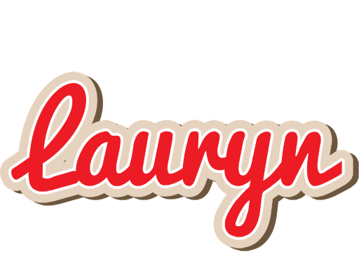 Lauryn chocolate logo