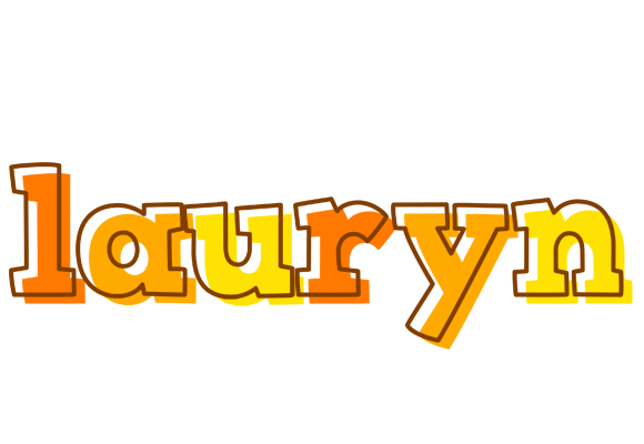 Lauryn desert logo