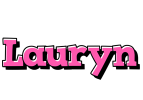 Lauryn girlish logo