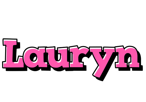 Lauryn girlish logo