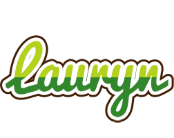 Lauryn golfing logo