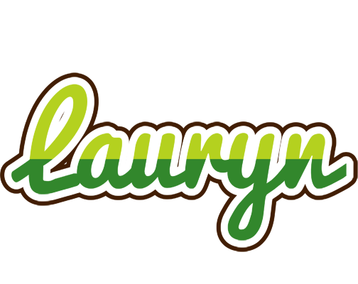 Lauryn golfing logo