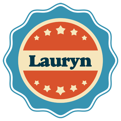 Lauryn labels logo