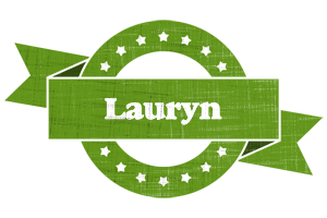 Lauryn natural logo