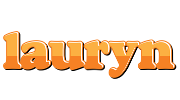 Lauryn orange logo