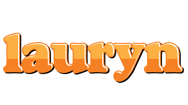 Lauryn orange logo