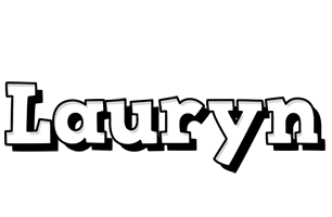 Lauryn snowing logo