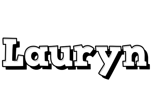 Lauryn snowing logo