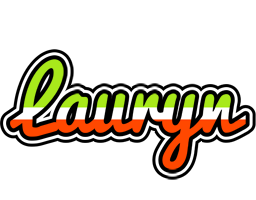 Lauryn superfun logo