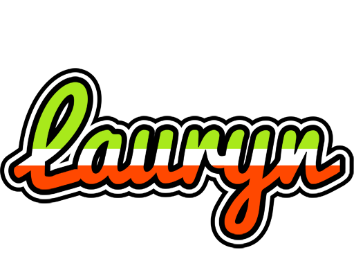Lauryn superfun logo