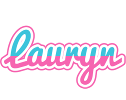 Lauryn woman logo