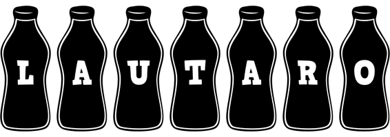 Lautaro bottle logo