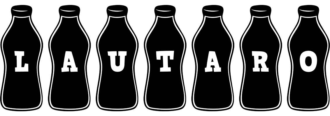 Lautaro bottle logo