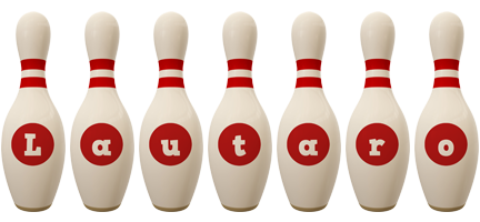 Lautaro bowling-pin logo