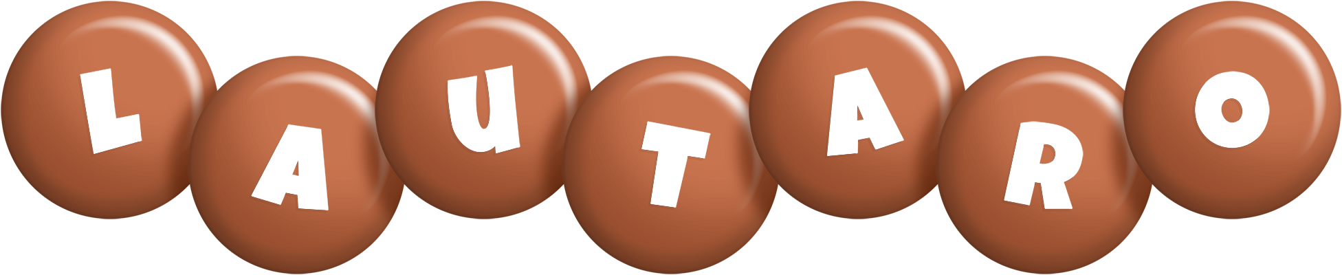 Lautaro candy-brown logo