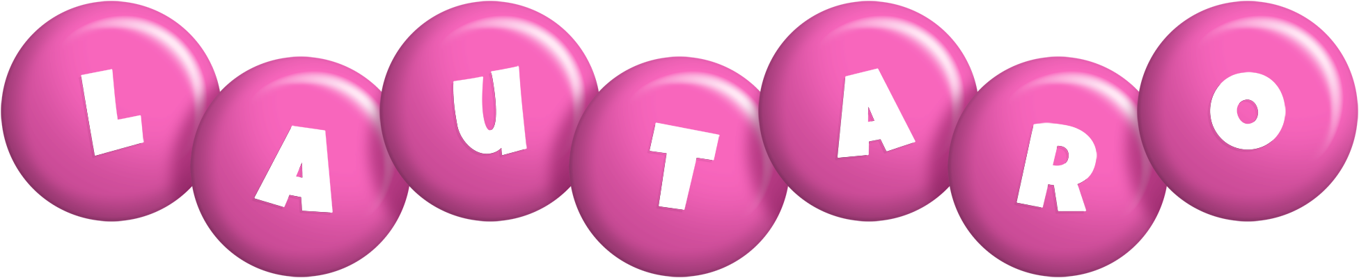 Lautaro candy-pink logo