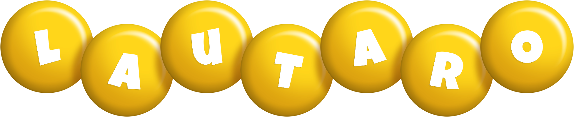Lautaro candy-yellow logo