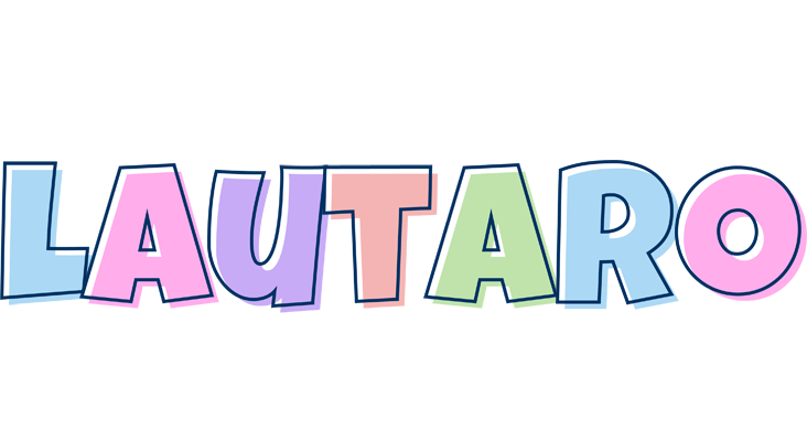 Lautaro pastel logo
