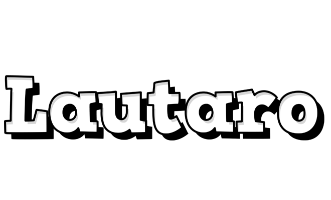 Lautaro snowing logo