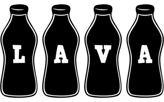 Lava bottle logo