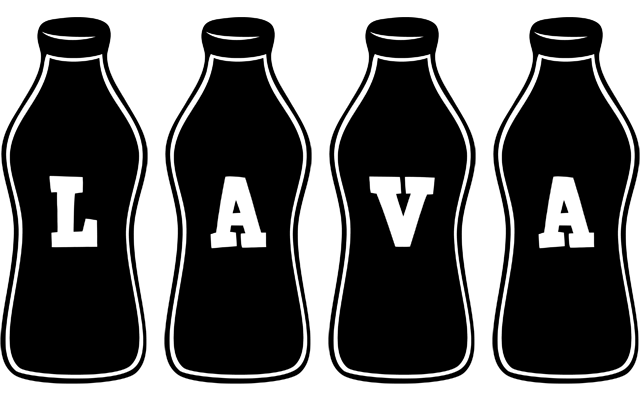 Lava bottle logo