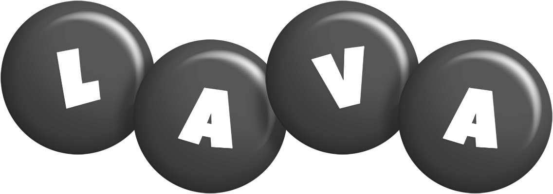 Lava candy-black logo