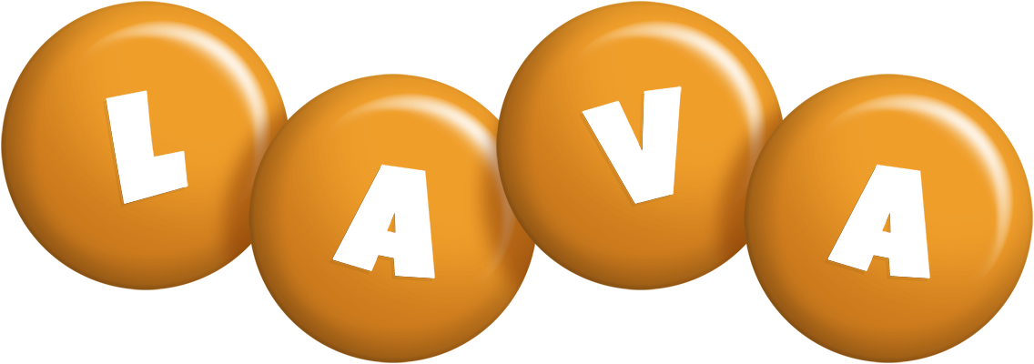 Lava candy-orange logo