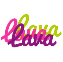 Lava flowers logo